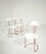 Set of 4 chairs with a modernist and minimalist aesthetic. A true icon of 1980s Italian postmodern design, it plays on the...