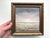 Blue Framed Moody Landscape Original Painting Miniature by Artist Valeriya S For Sale - Image 8 of 9