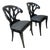1980s Italian Postmodern Chairs, Pietro Constantini for Ello, a Pair For Sale