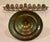 Vintage Brass Eastern European Style Menorah For Sale - Image 4 of 6