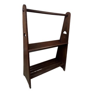 Scandinavian Coat Rack in Walnut, 1960 For Sale