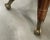 Vintage Bamboo Chippendale Pedestal Glass Dining Table, Maitland -Smith Style For Sale - Image 4 of 4