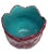 French Country 19th Century French Majolica Red Tulip Cache Pot For Sale - Image 3 of 6