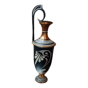 Gorgeous Hand-Made Greek Copper Pitcher or Ewer.
