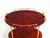 Serving Bar Cart in Cherry-Red Goatskin from Aldo Tura, Italy, 1960s For Sale - Image 12 of 18
