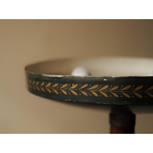 1930s Mahogany and Metal Floor Lamp, 1930s For Sale - Image 5 of 18