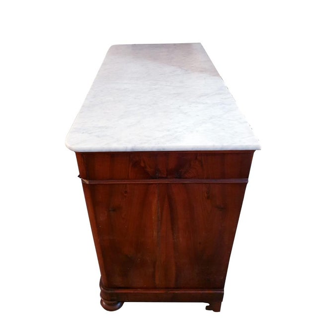 Wood Louis Philippe Chest of Drawers For Sale - Image 7 of 16