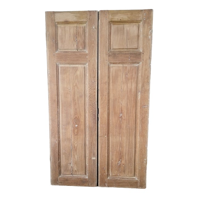 Antique Wooden Shutters, 1700s, Set of 2 For Sale