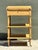 Wood Vintage Baker Flip Top Wine Caddy For Sale - Image 7 of 12