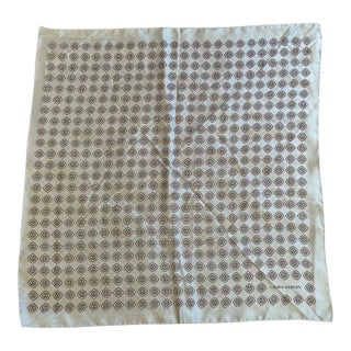 Laura Ashley Designer Silk Scarf For Sale