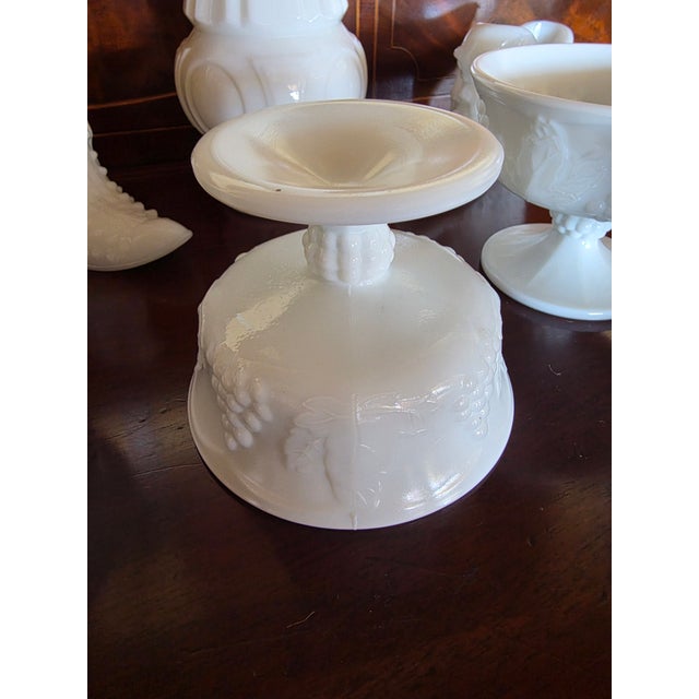 Milk Glass Collection For Sale - Image 9 of 14