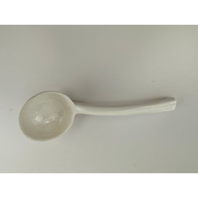 Vintage Portuguese Majolica Style Cabbage Tureen With Underplate and Ladle For Sale In Little Rock - Image 6 of 11