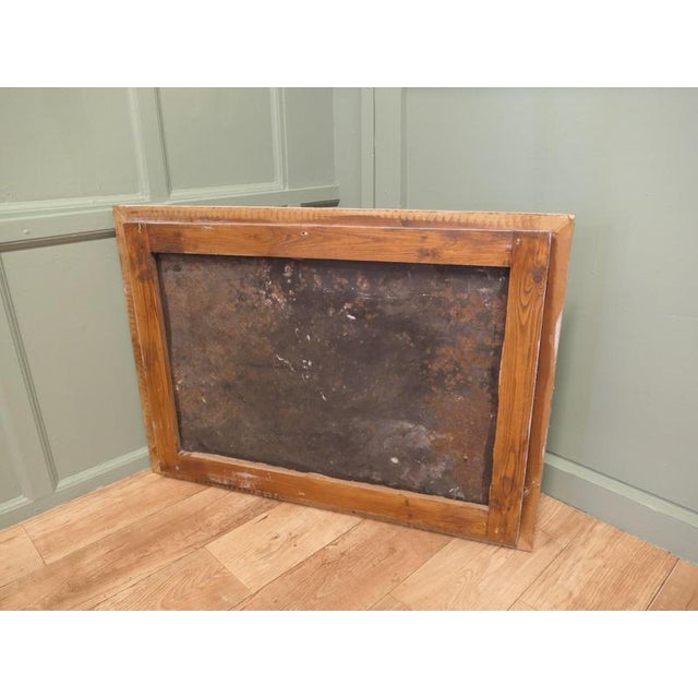 Black Large Enamel Pictorial Sausage Sign from Palethorps Royal Cambridge, 1910 For Sale - Image 8 of 9
