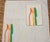 Mid-Century Modern 1970s "Dining In" Rudi Gernriech Cloth Dinner Napkins - Set of 7 For Sale - Image 3 of 9