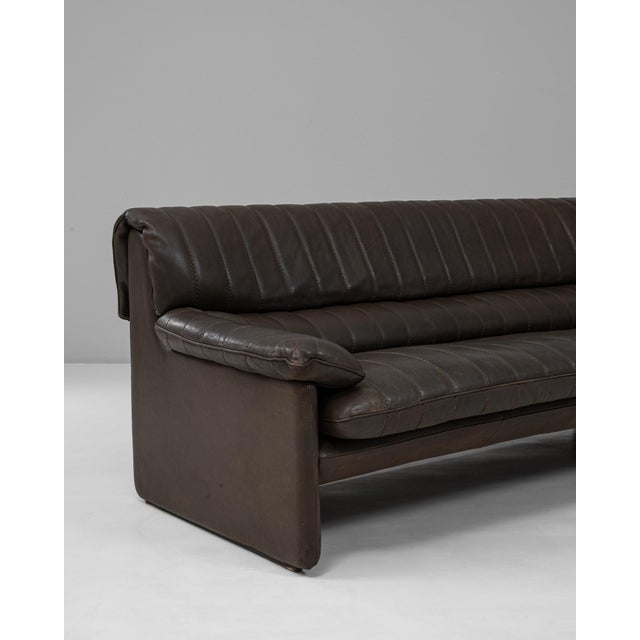 1960s Swiss Leather Sofa Ds 86 By De Sede For Sale - Image 12 of 12