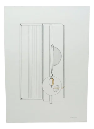 Nils Haglund, #026 Drawing, 1979, Pencil on Paper