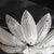 Late 20th Century Modernist Hand-Blown Murano Glass Reeded Leaf Form Chandelier W/ 24k White Gold For Sale - Image 15 of 18