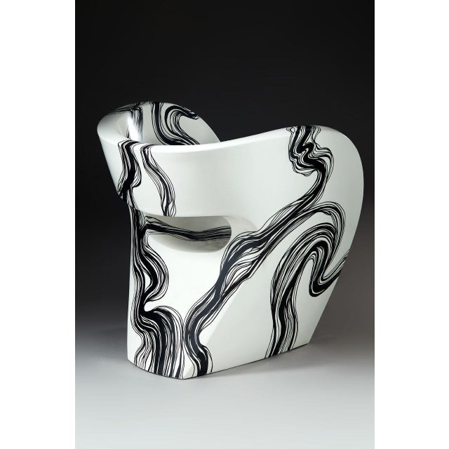 Textile Little Albert Smoke Armchair attributed to Ron Arad, 2000 For Sale - Image 7 of 14