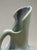1940s Iridescent Celadon Green Ceramic 9002 Vase by B. Letalle Saint-Clément, 1960s For Sale - Image 5 of 9