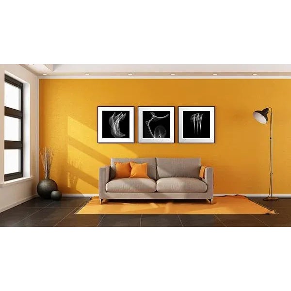 Contemporary "Dancing Smoke" Limited Edition Print (1/16) Spirograph Digital Art Print For Sale - Image 3 of 5