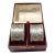 Antique John Thompson & Sons Sterling Silver Napkin Rings in Box- Set of 2 For Sale