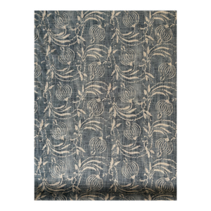 G P & J Baker Pomegranate Denim Fabric Linen Blend 2 Yards