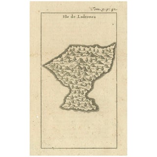 Map of the Mariana Islands by F. Bernard For Sale