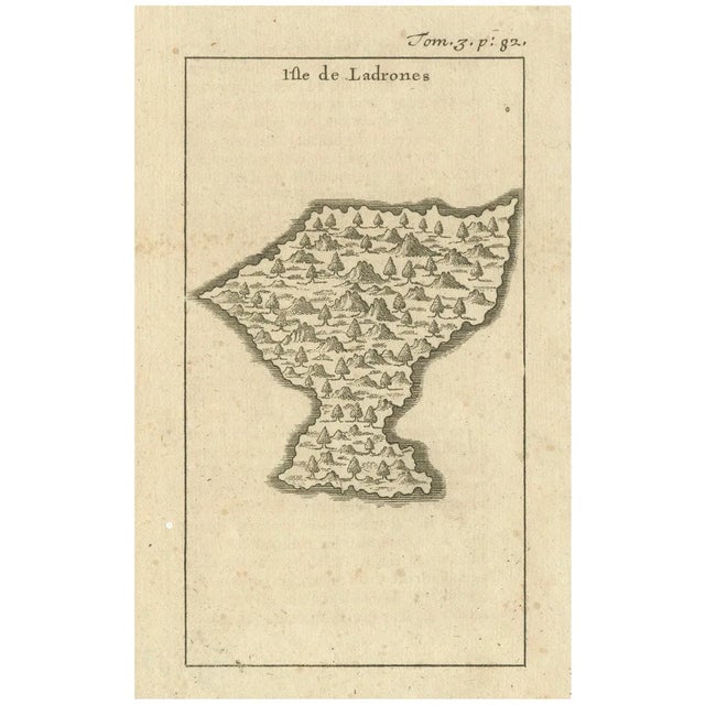 Map of the Mariana Islands by F. Bernard For Sale