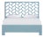 Silas Standard Bed King - Pool Blue For Sale