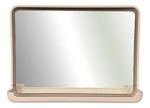 Large Vintage Backlit Mirror, Italy, 1970s