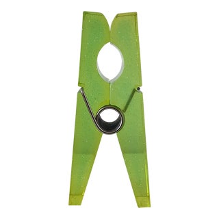 Vintage Pop Art Lucite Clothespin For Sale