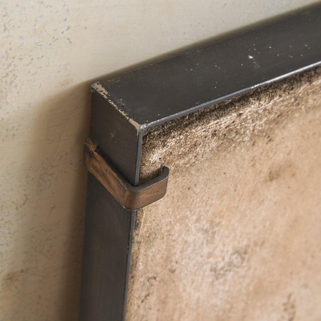 French 4-Panel Ceramic Wall Sculpture by Jean Gregorieff, 1970s For Sale - Image 9 of 11