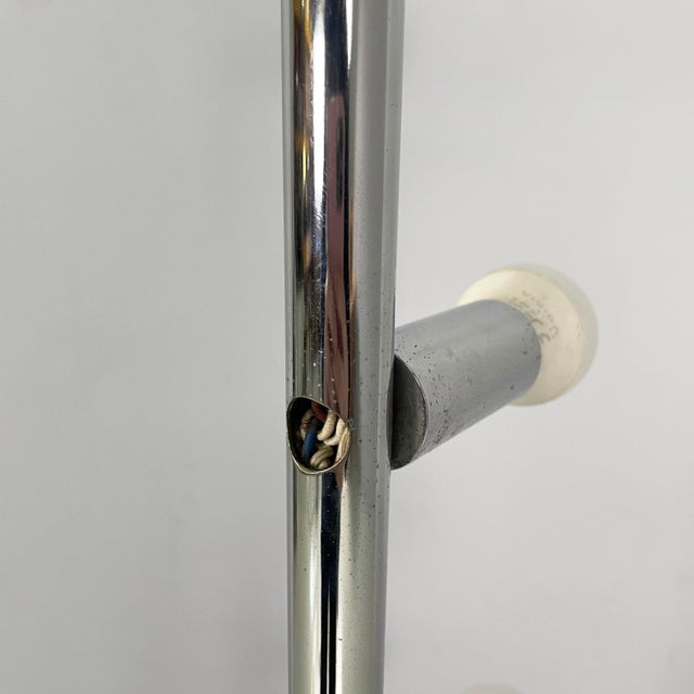 Italian Space Age Steel Floor Lamp by Goffredo Reggiani, 1970s For Sale - Image 10 of 18