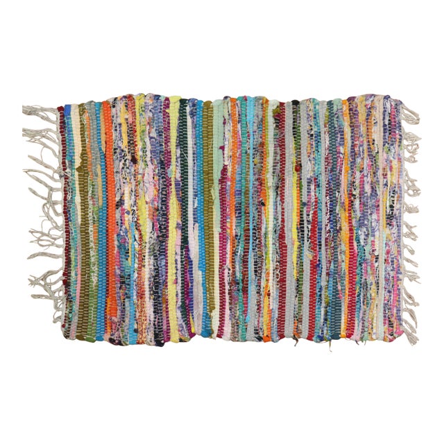 American Braid Rug, 1'9'' X 2'6'' For Sale