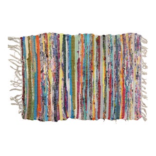 Late 20th Century American Braid Rug - 1'9" x 2'6" For Sale