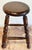 Early 20th Century Vintage Turned Wood Stool For Sale - Image 5 of 10