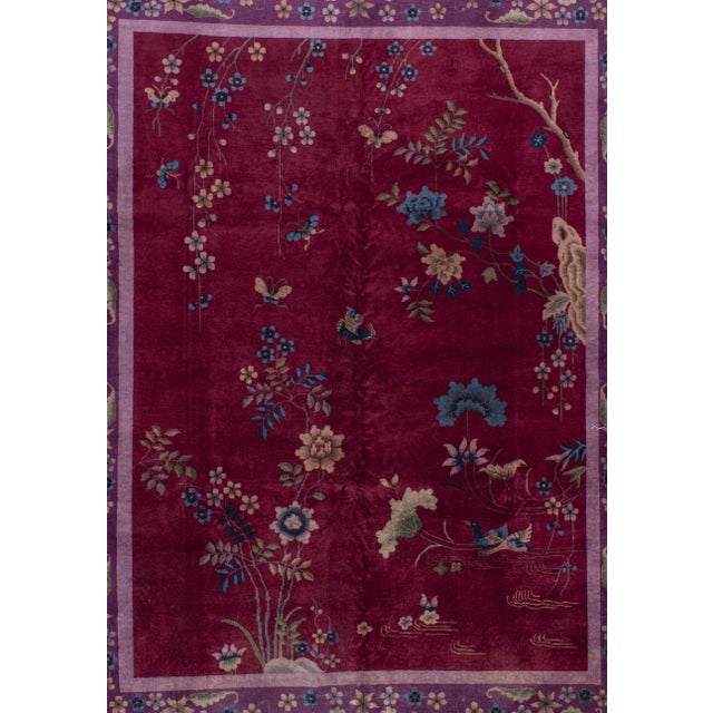 As the term implies, true Chinese Deco carpets were woven in a short time window, between 1923 and 1931, and in two...