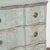 Wood 18th Century Blue Rococo Oak Chest of Four Drawers, Denmark For Sale - Image 7 of 10
