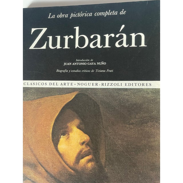 3 PCS Vintage Art Books on Spanish Zurbaran For Sale In Miami - Image 6 of 15