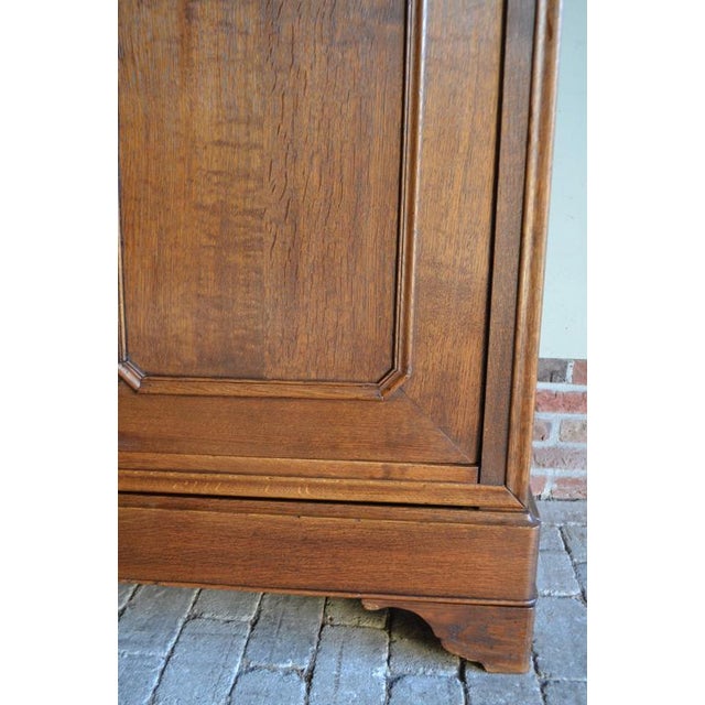 Antique French Oak Cabinet by Louis Philippe, 1850 For Sale - Image 6 of 10