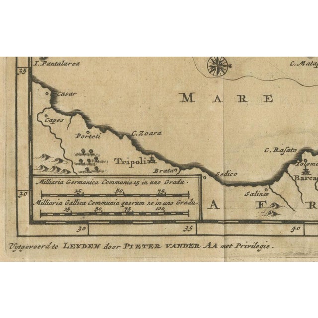 Venetian Trade Routes in the Levant Map by Pieter Van Der Aa, 1720 For Sale - Image 4 of 10