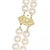 Diamond Akoya Pearl 14 Karat 2-Strand Necklace Certified For Sale - Image 14 of 15