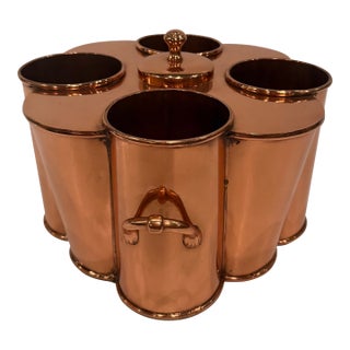 Perrier Copper Wine Cooler For Sale