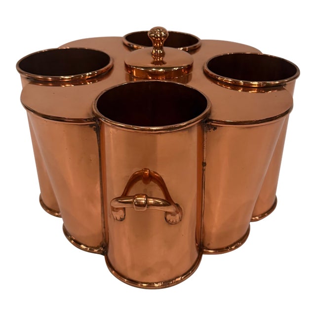 Perrier Copper Wine Cooler For Sale