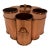 Perrier Copper Wine Cooler For Sale