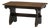 Scandinavian Rustic Folk Art Dining Table in Stained Pine, 1900s For Sale