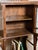 Art Nouveau Walnut Display or Music Cabinet With Beveled Glass and Easel Stand, C. 1910s For Sale - Image 10 of 17