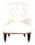English Button Back Armchair For Sale