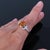 Late 20th Century 4.49ct Gia Vivid Orange Sapphire & 0.51ct Diamond Platinum Ring Size 6.5 8.1gr For Sale - Image 11 of 12