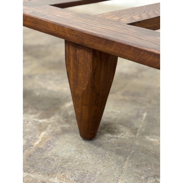 Senufo inspired Solid Wood Daybed For Sale - Image 9 of 12